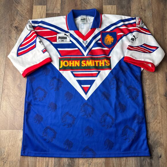 Vintage Great Britain Rugby Jersey Men's 2XL Puma 1994 Athletic‎ Training 6073